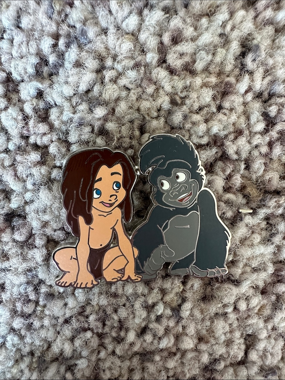 Tarzan and Turk Disney Pin
